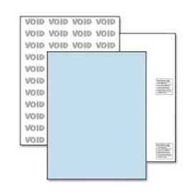DocuGard Medical Security Paper Tamper Resistant Standard 11""L x 8.5""W 500/PK Blue