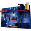 Wall Control Pegboard Standard Tool Storage Kit Blue/Red 48"" X 32"" X 9""