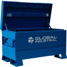 Global Industrial™ Jobsite Chest 12 Cu. Ft. Steel Blue