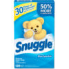 Snuggle® Fabric Softener Sheets Fresh Scent 120 Sheets/Box 6 Boxes/Case