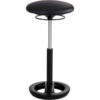 Safco® Twixt™ Active Seating Stool - 22-32""H - Black Vinyl