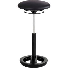 Safco® Twixt™ Active Seating Stool - 22-32""H - Black Vinyl
