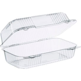 Dart® StayLock® Container 9""L x 5-3/8""W x 3-1/2""H Clear Pack of 250