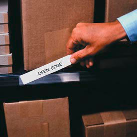 Label Holder Economy Strips 1/2"" x 6"" Clear (50 pcs/pkg)