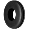 SBR Rubber Push-In Grommet for 7/8"" Hole ID and 1/8"" Edge Thickness - 5/8"" ID - Pack of 25