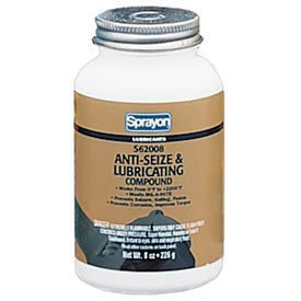 Sprayon LU620 Anti-Seize Compound 8 oz. Brush Top Canister - s62008000