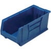 Quantum Plastic Hulk Stacking Bin 11""W x 30""L x 10""H Blue