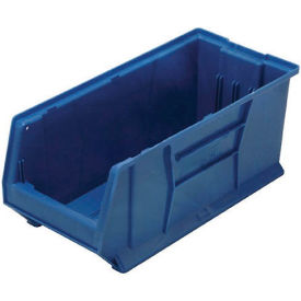 Quantum Plastic Hulk Stacking Bin 11""W x 30""L x 10""H Blue