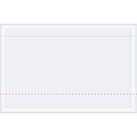 Document Envelopes 6-3/4""L x 10-3/4""W Clear 500/Pack