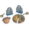 Justrite® 08510 Drum Lock Set with Padlocks for Steel Drums - Pair
