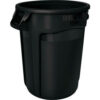 Rubbermaid Brute® 2643-60 Trash Container w/Venting Channels 44 Gallon - Black
