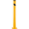 Global Industrial™ Steel Safety Bollard W/Chain Slots & Removable Cap 4.5""D x 42""H