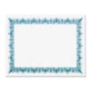 Geographics® Blank Award Certificate Golden Seal 25"" x 8-1/2"" Blue 25/Pack