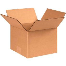 Global Industrial™ Cardboard Corrugated Boxes 8""L x 8""W x 6""H Kraft