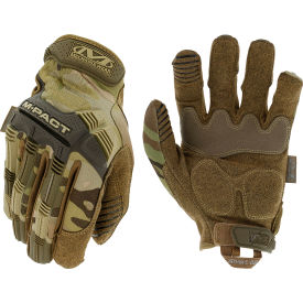 Mechanix Wear M-Pact® Tactical Gloves Synthetic Leather/D30® Padding Multicam XL