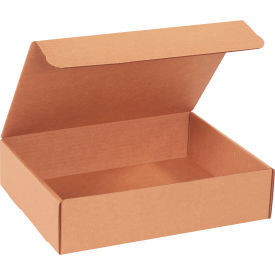 Global Industrial™ Corrugated Literature Mailers 12-1/8""L x 9-1/4""W x 3""H Kraft