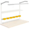 Global Industrial™ 48""W Bin Rail - Tan