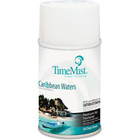 Metered Fragrance Dispenser Refill Caribbean Waters 5.3 Oz. Aerosol 12/Case - WTB335324TMCACT