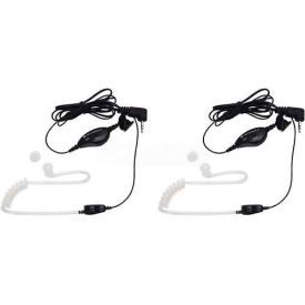 Motorola Solutions 1518 2 Way-Radio Surveillance Headset with PTT Microphone 1518 - 2 Pack