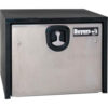 Buyers Steel Underbody Truck Box w/ SS Door - Black 18x18x24 - 1702700