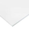 FDA Silicone Rubber Sheet w/High Temp Adhesive 12""L x 12""W x 1/4"" Thick 60A Semi Clear
