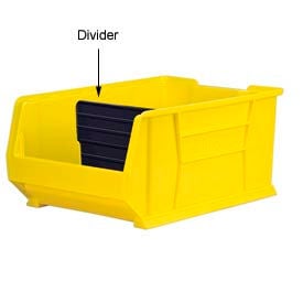 Akro-Mils Width Divider 41287 For 30287/30292/30293 Stacking Bins Price Per Pkg of 6
