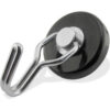 Master Magnetics Neodymium Swiveling Magnetic Hook 07580 - 65 Lbs. Pull Black Powdered Coat