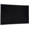 Global Industrial™ Recycled Rubber Bulletin Board 46-1/2""W x 36""H Black