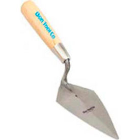 5 1/2""L X 2 1/2""W Pro Carbon Steel Pointing Trowel Wood Handle