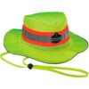 12595 Chill-Its® 8935MF Evaporative Headwear Hi-Vis Ranger Hat w/MF Lime L/XL