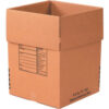 Deluxe Cardboard Corrugated Boxes 18""L x 18""W x 24""H Kraft