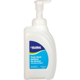 Global Industrial™ Foam Hand Sanitizer Alcohol Free Linen Scent 32 oz. Bottle -8 Bottles/Case