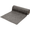 Global Industrial™ Universal Sorbent Barrier Spill Mat Heavyweight 36""W x 100'L Gray