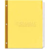 Universal One Extended Insert Indexes Eight Clear Tabs Letter Buff 6 Sets/Box