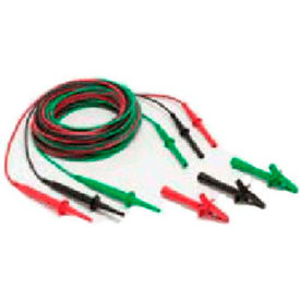 Fluke TL1550B Test Lead Set W/Alligator Clips RED/BLK/GRN