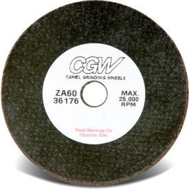 CGW Abrasives 36176 Cutoff Wheels 3"" x 1/32"" x 3/8"" for Die Grinder / Mandrel 60 Grit Zirconia