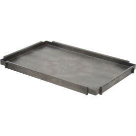 Global Industrial™ Deep Tray Shelf for Utility Cart 44""L x 25-1/2""W x 2-3/4""H Gray