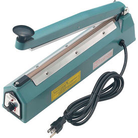Global Industrial™ 12"" Hand Impulse Sealer 2mm Seal Width