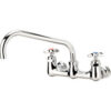 Krowne 18-814L - Royal Series 3/4"" Full Flow Wall Mount Faucet 14"" Spout Compliant