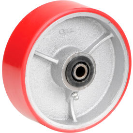 Global Industrial™ 6"" x 2"" Polyurethane Wheel - Axle Size 3/4""