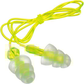 3M™ Tri-Flange™ Earplugs Corded P3000 100 Pairs