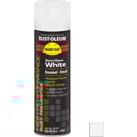 Rust-Oleum High Performance V2100 Rust Preventive Enamel Aerosol Semi-Gloss White 15 oz.- 209567