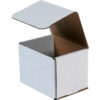 Global Industrial™ Corrugated Mailers 5""L x 4""W x 4""H White