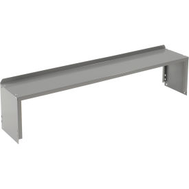 Global Industrial™ Standard Steel Riser 72""W x 10-1/2""D Gray