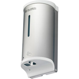 Global Industrial™ Automatic Liquid Hand Sanitizer/Soap Dispenser 800 ml Stainless Steel