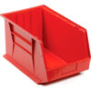 Plastic Stack & Hang Bin 11""W x 18""L x 10""H Red