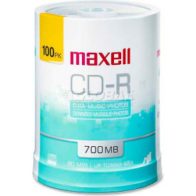 Maxell CD Recordable Media MAX648720 CD-R Media 48x Speed 700 MB Capcity