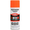 Rust-Oleum Industrial 1600 System Gen Purpose Enamel Aerosol Fluorescent Orange 12 oz.- 1654830