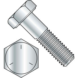 Hex Cap Screw - 5/16-18 x 3/4"" - Carbon Steel - Zinc CR+3 - Gr 5 - FT - UNC - 100 Pack - BBI 847074