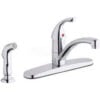 Elkay LK1001CR Everyday Kitchen Faucet 2 Hole Drillings